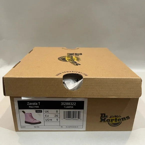 Dr. Martens Pink Kids Boots - Picture 8 of 8